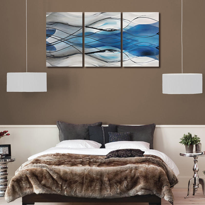 Wall Decor Canvas Modern Group Oil Painting