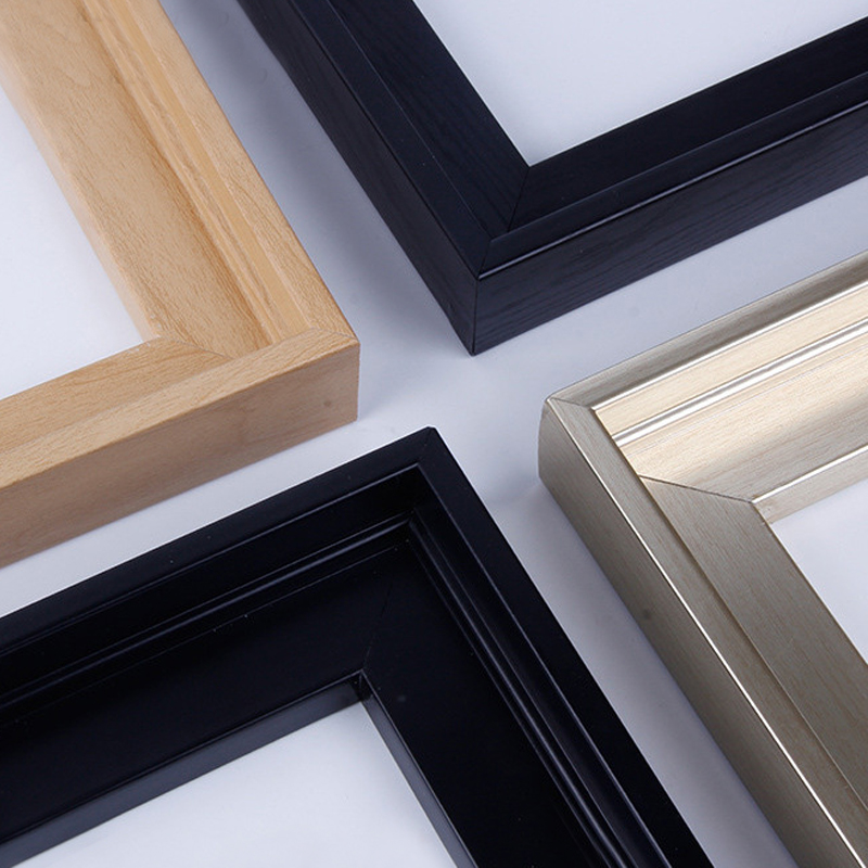 Modern Digital Painting Frame L Shape Art Print Canvas Picture Frames