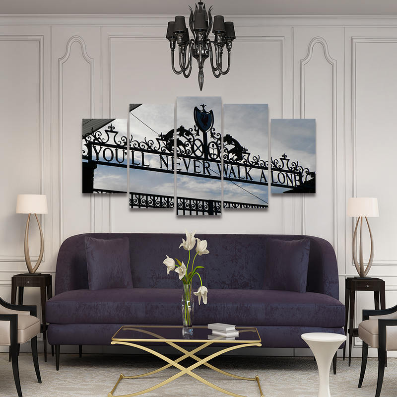 HD Canvas Printed Posters Home Decor You Will Never Walk Alone