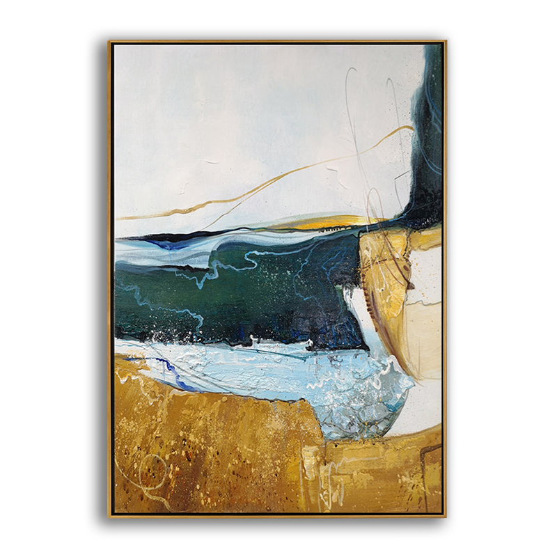 Hand Painted Abstract Wall Art Dropshipping