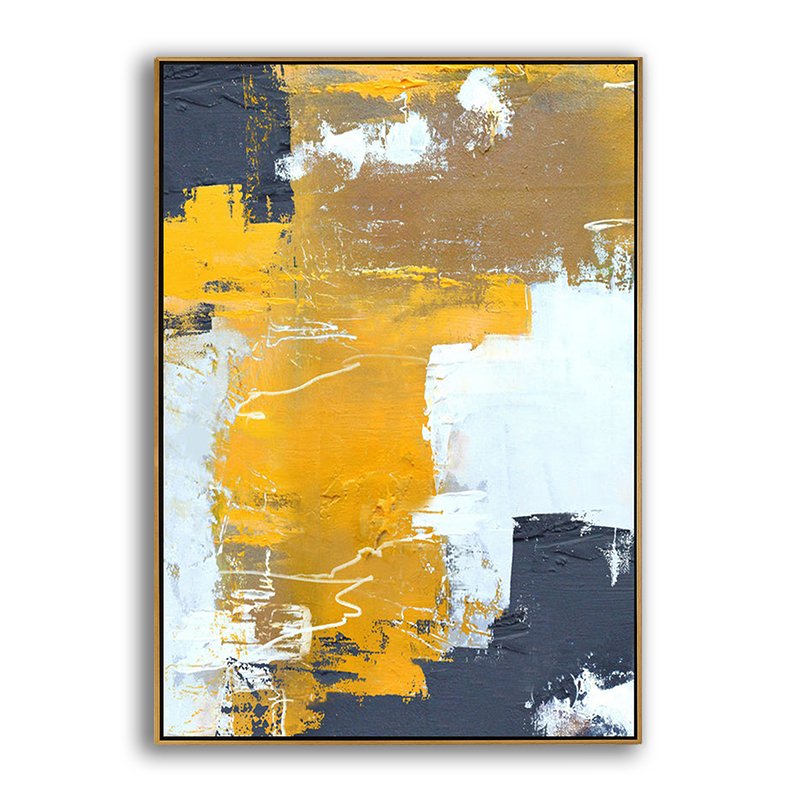 Abstract Hand Painted Art