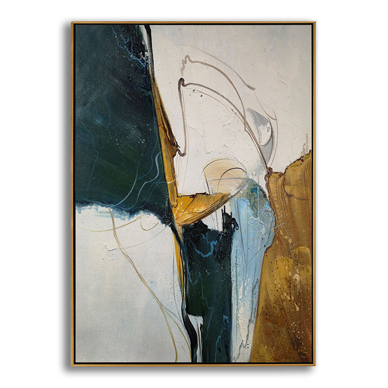 Hand Painted Abstract Art