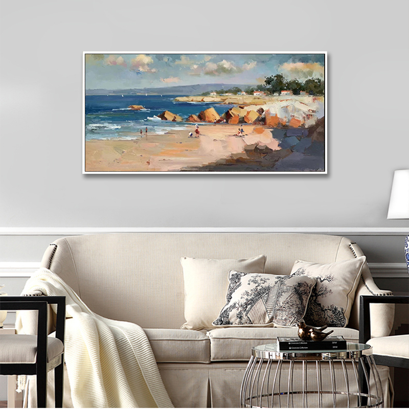Seascape Wall Art Canvas Painting
