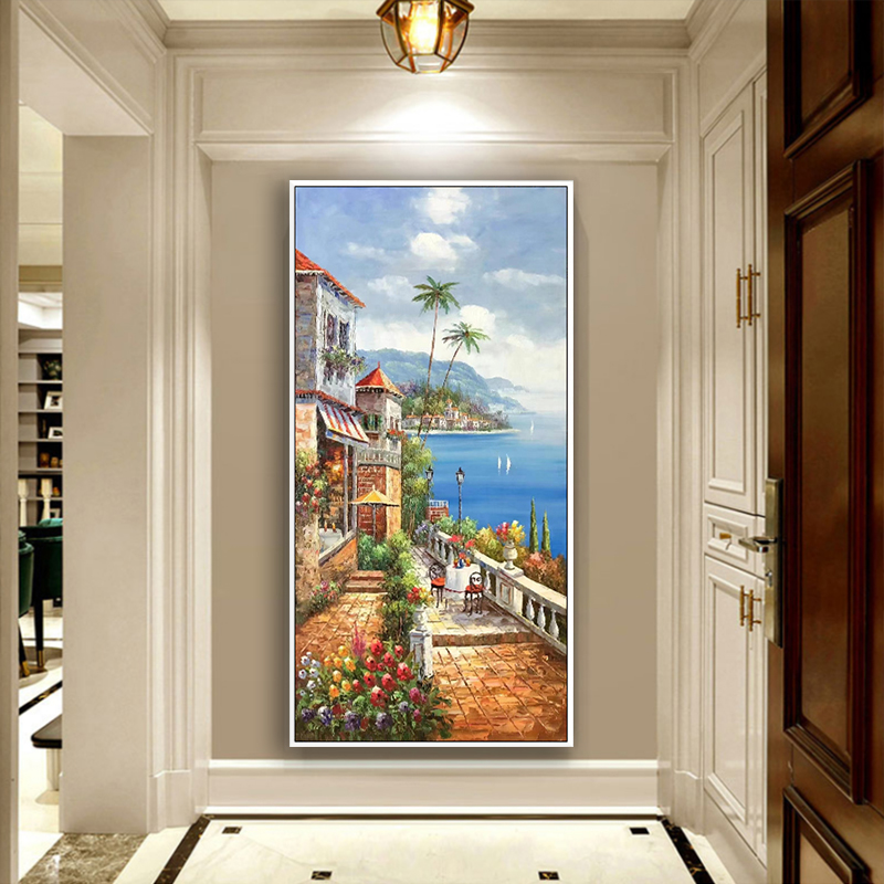 Mediterranean Canvas Artwork Mediterranean Canvas Artwork