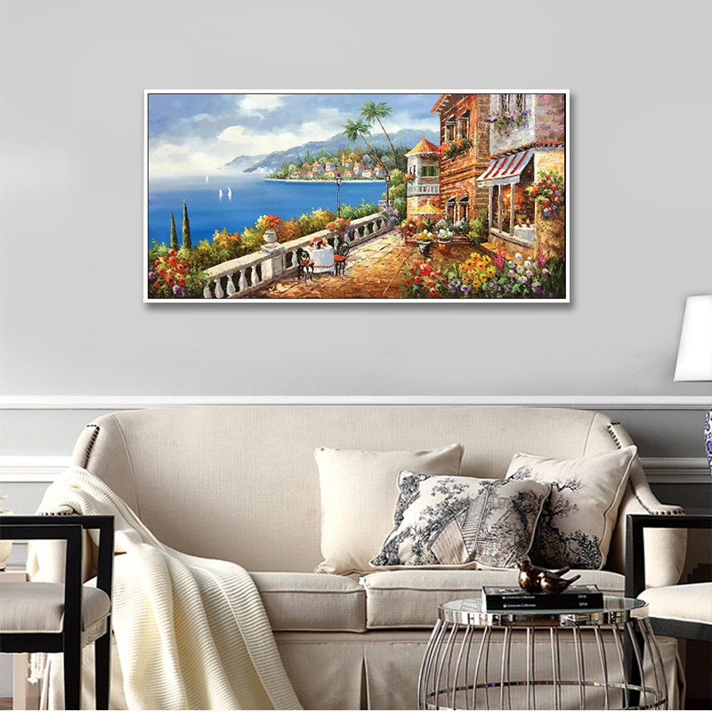 Mediterranean Painting Landscape