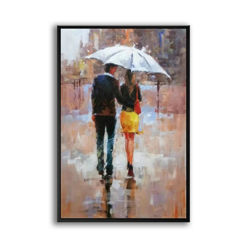 Impressionist Oil Painting Portrait