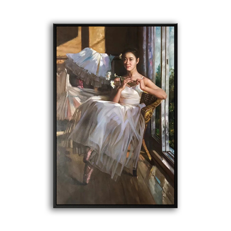 Ballet Dancer Canvas Painting